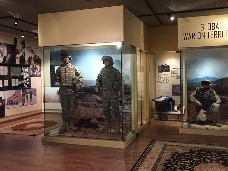 Global War on Terror museum exhibit.